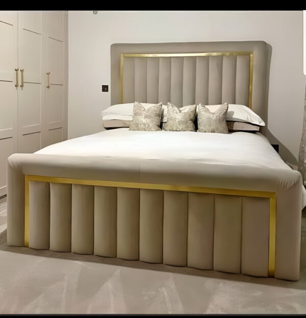Golden Line Bed with Mattress