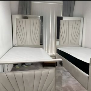 Moonlight Mirror Bed with Mattress