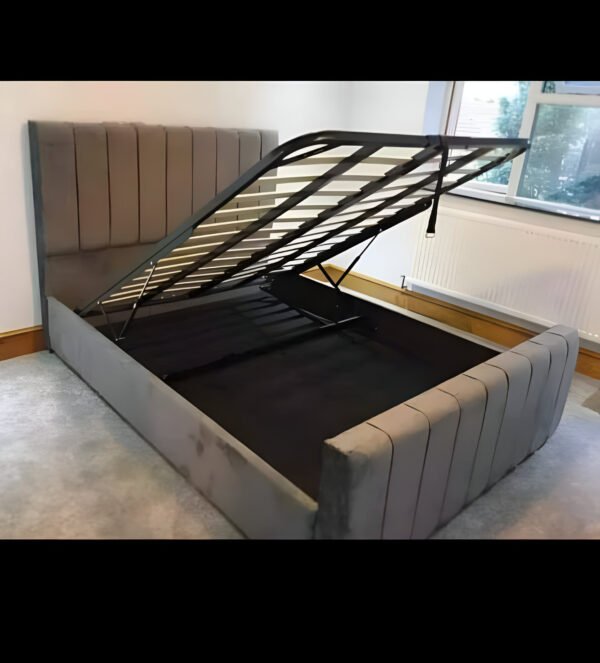 Panel Bed with Mattress
