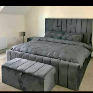 Panel Bed with Mattress