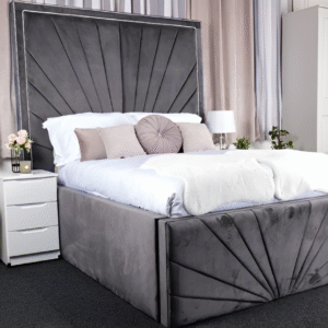 Moonlight Mirror Bed with Mattress