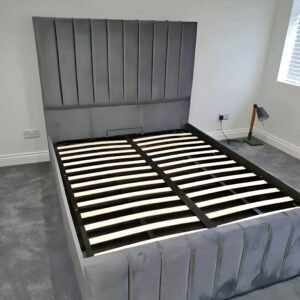 Panel Bed with Mattress