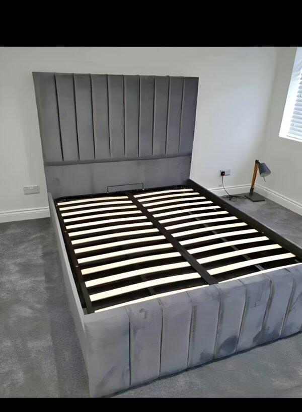 Panel Bed with Mattress