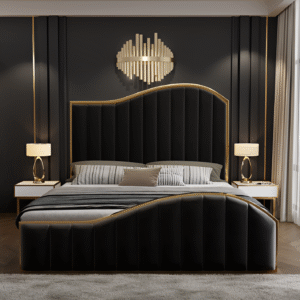 Golden Wave Bed with Mattress