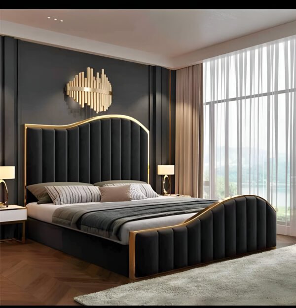 Golden Wave Bed with Mattress