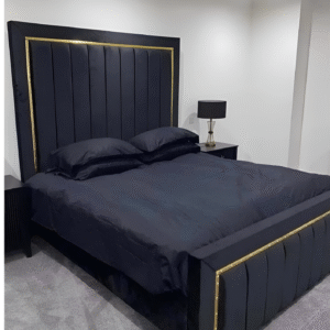 Golden Line Bed with Mattress