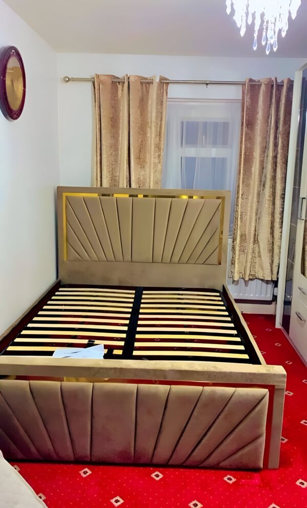 Moonlight Mirror Bed with Mattress