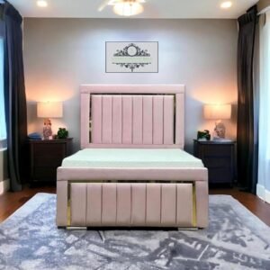 Golden Line Bed with Mattress